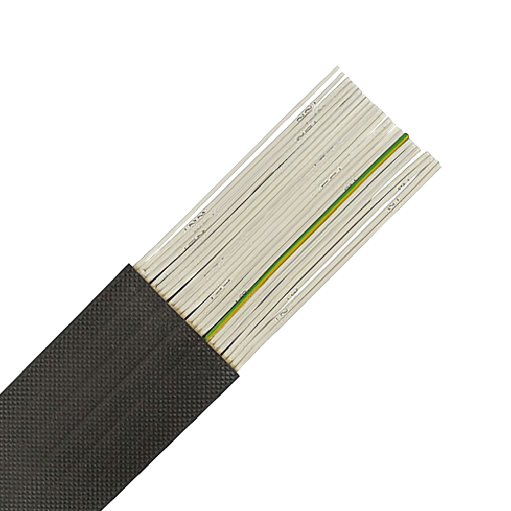 PVC Flat Trailing Cable 24 Core 0.75mm Elevator Equipment